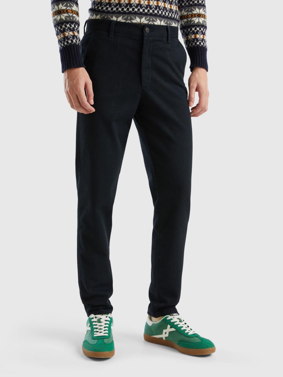 Pantalon Garçon United Colors Of Benetton - Sweat En Coton Avec Logo Imprimé - Coupe Confortable