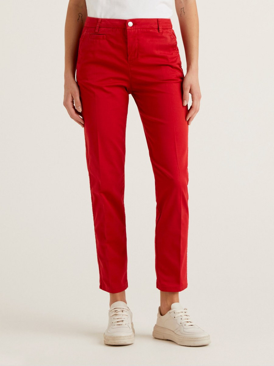 Groene LIU JO Wijde broek PANTALONE MAGLIA JACQUARD Groene LIU JO Wijde broek PANTALONE MAGLIA JACQUARD