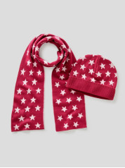 Benetton dečiji šal + kapa 