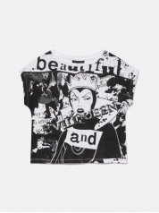 Sisley young dečija majica k/r 