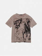 Sisley young dečija majica k/r 