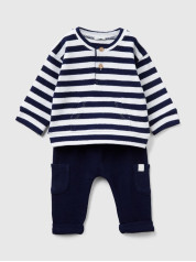 Benetton komplet duks i pantalone za bebe 