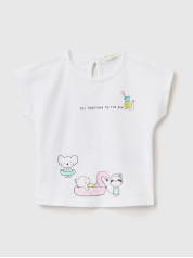 Benetton majica k/r za bebe 