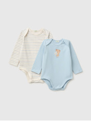 Benetton bodi 2 komada za bebe 