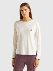 Benetton ženska pidžama gornji deo 