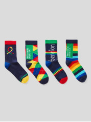 Benetton dečije čarape - 4 para 