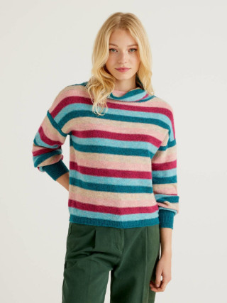 Benetton ženski džemper - rolka 