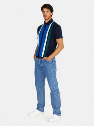 Sisley muška trikotažna polo majica k/r 