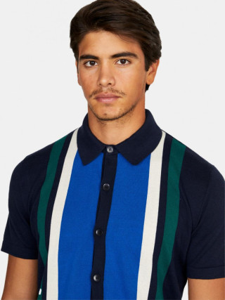 Sisley muška trikotažna polo majica k/r 