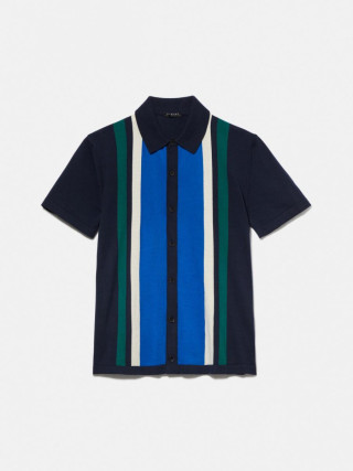 Sisley muška trikotažna polo majica k/r 