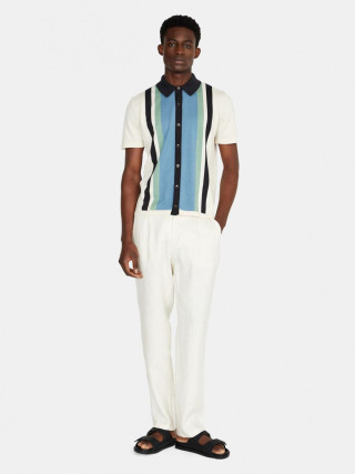 Sisley muška trikotažna polo majica k/r 