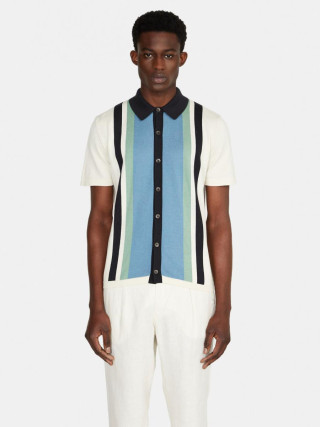 Sisley muška trikotažna polo majica k/r 