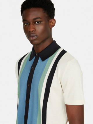 Sisley muška trikotažna polo majica k/r 