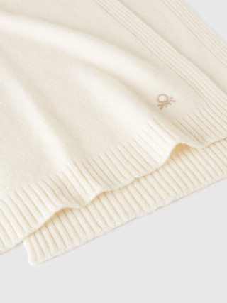 Benetton ženski pleteni šal 