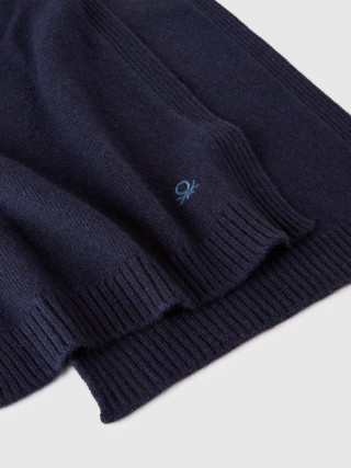 Benetton ženski pleteni šal 