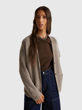 Benetton ženski pleteni sako 