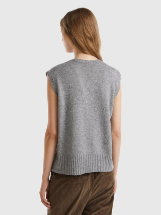 Benetton ženski pleteni prsluk 