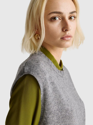 Benetton ženski pleteni prsluk 