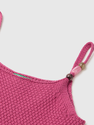 Benetton dečija trikotažna majica na bretele 