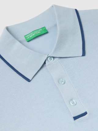 Benetton muška trikotažna polo majica 