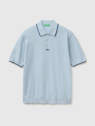 Benetton muška trikotažna polo majica 