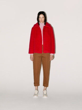 Sisley ženska teddy jakna 