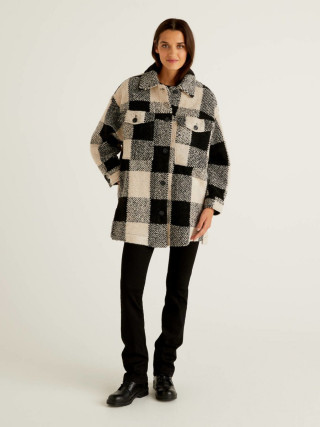 Benetton ženska jakna košulja 