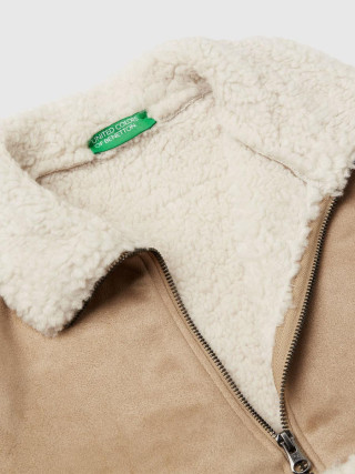 Benetton dečija jakna monton kratka 