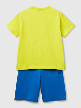 Benetton dečiji komplet šorts i majica 