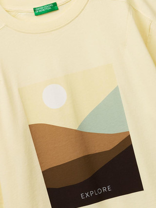 Benetton ženska majica k/r 