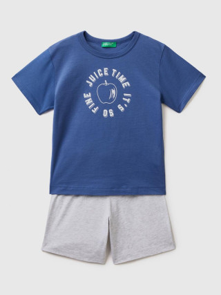 Benetton dečiji set majica + šorts 