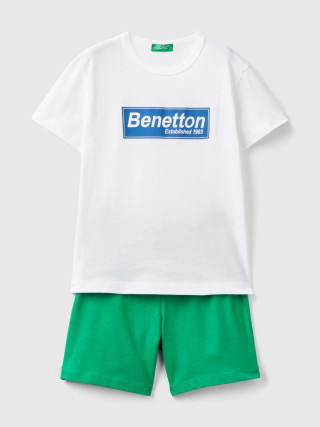 Benetton dečiji set majica+šorts 