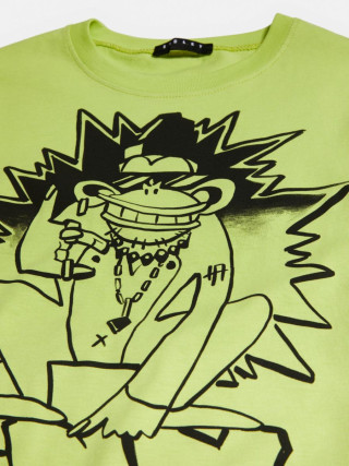 Sisley young dečija majica k/r 