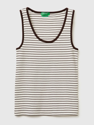 Benetton ženska majica na bretele 