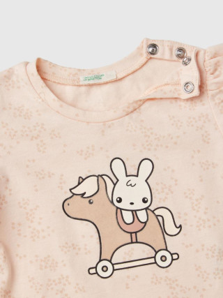 Benetton majica k/r za bebe 