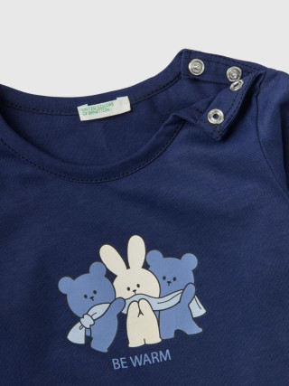 Benetton majica d/r za bebe 