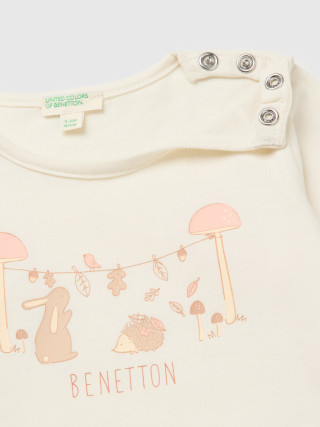Benetton majica d/r za bebe 