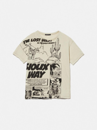 Sisley young dečija majica k/r 