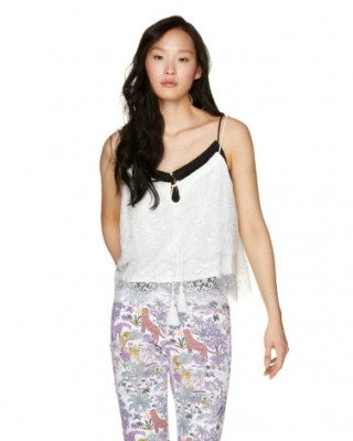 Benetton ženska majica na bretele 