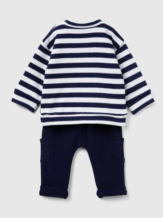 Benetton komplet duks i pantalone za bebe 