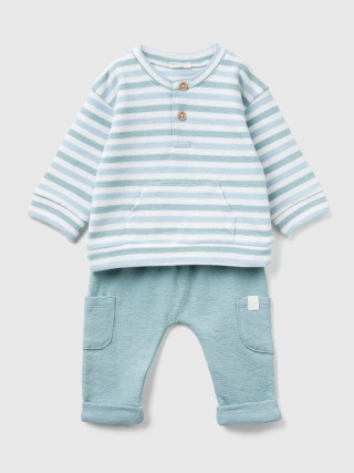 Benetton komplet duks i pantalone za bebe 