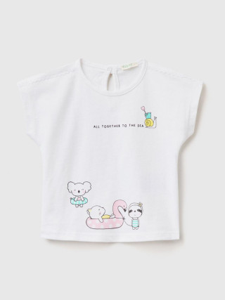 Benetton majica k/r za bebe 