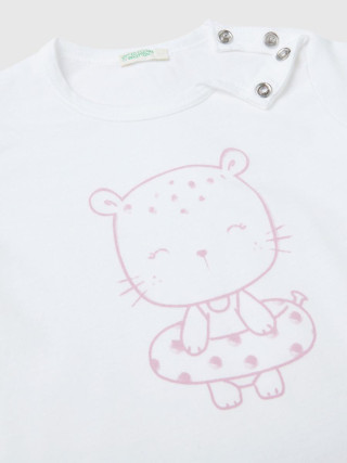 Benetton majica k/r za bebe 