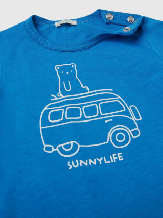 Benetton majica k/r za bebe 