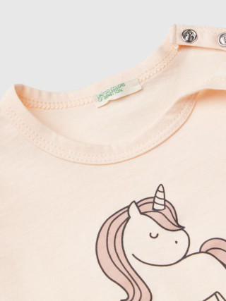 Benetton majica k/r za bebe 