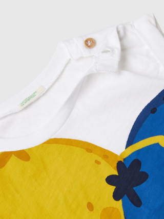 Benetton majica k/r za bebe 