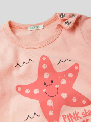Benetton majica k/r za bebe 