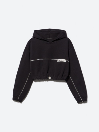 Sisley young dečija dukserica sa kapuljačom 