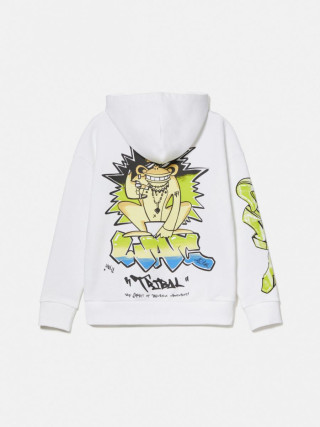 Sisley young dečija dukserica sa kapuljačom 