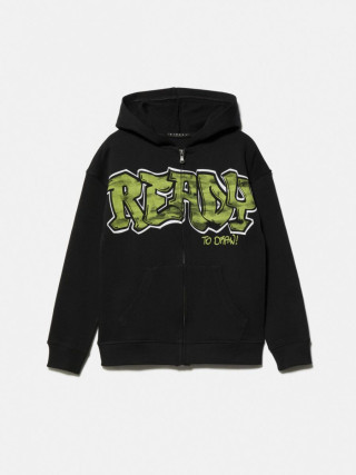 Sisley young dečija dukserica sa kapuljačom 